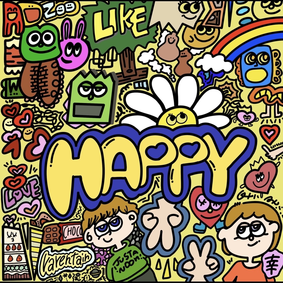 popでかわいいイラスト描きます 目がおおきいところがチャームポイント！ イメージ3