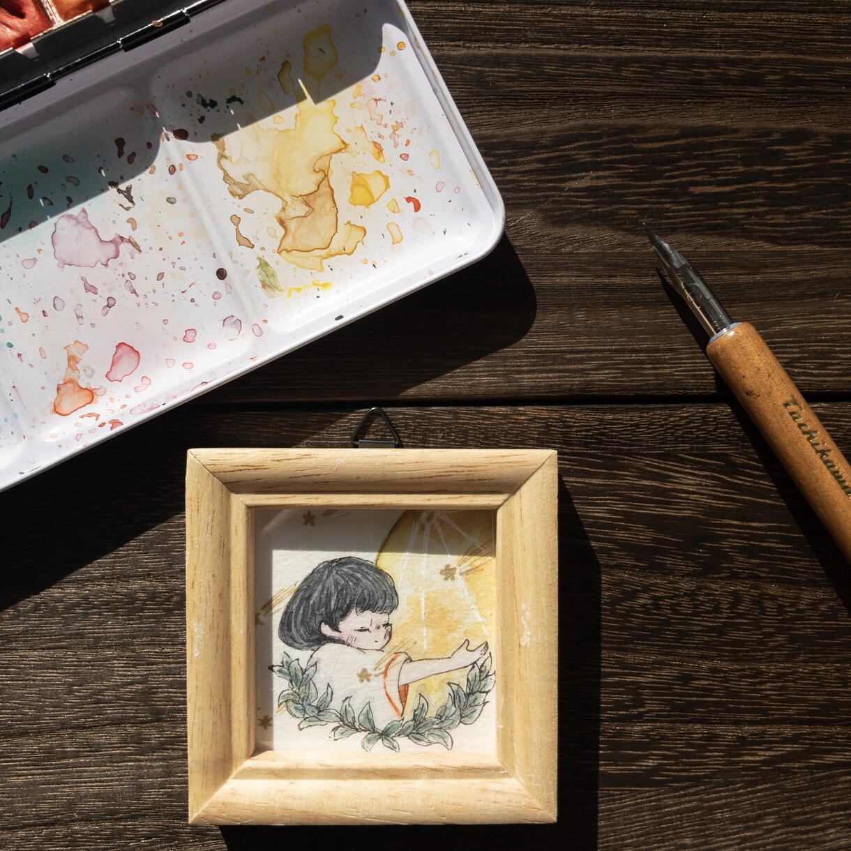 似顔絵OK！アイコンを透明水彩にてお描きします SNSに顔写真は。。という方、可愛いイラストにしたい方に。 イメージ6