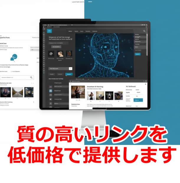 AI特化ブログからリンクを送ります サーバードメインで運用しているブログからのリンクです。 イメージ1
