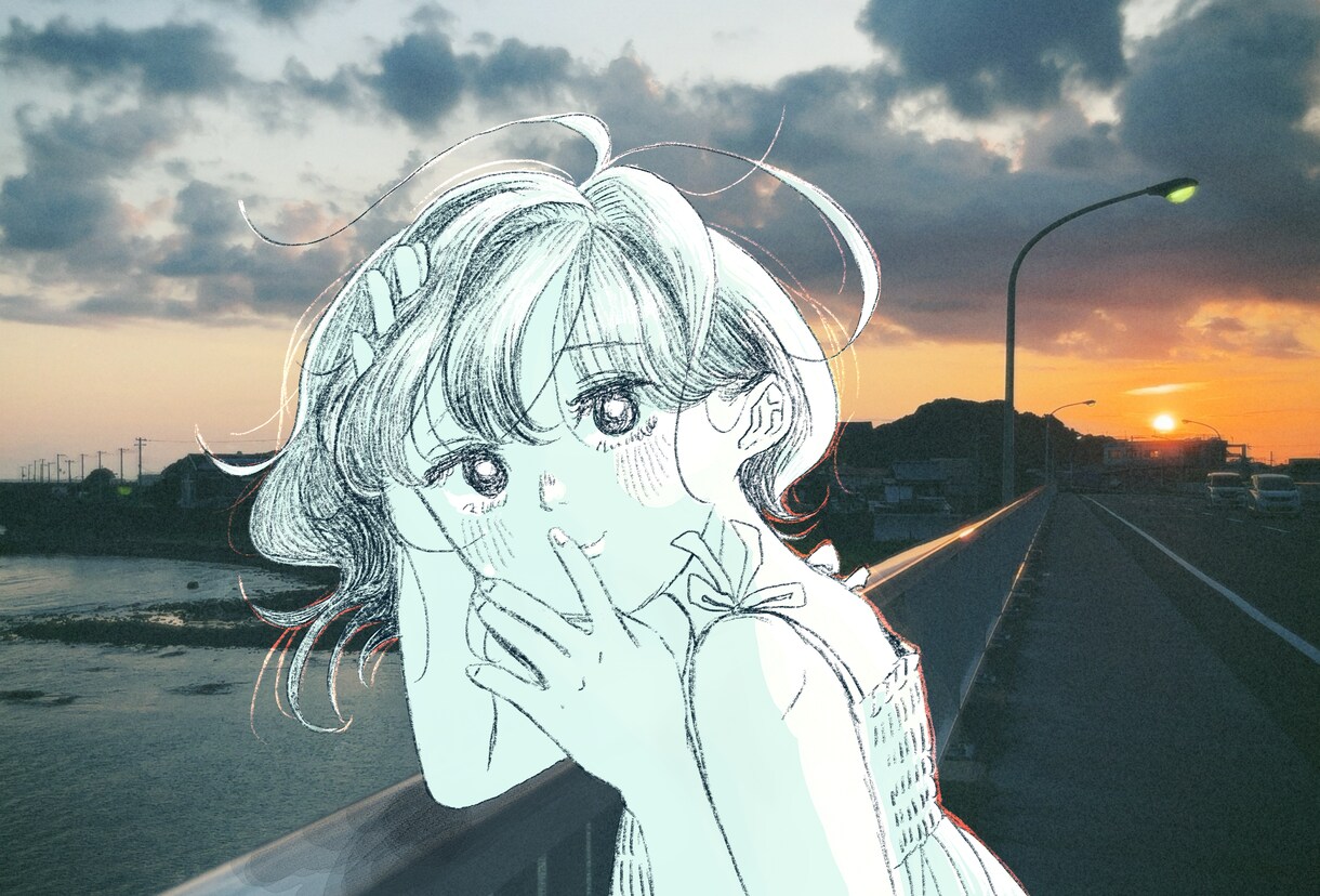 商用化⭕️エモ柔らかいイラスト描きます 優しいタッチでエモいイラストを描きます！SNSアイコンにも！ イメージ3