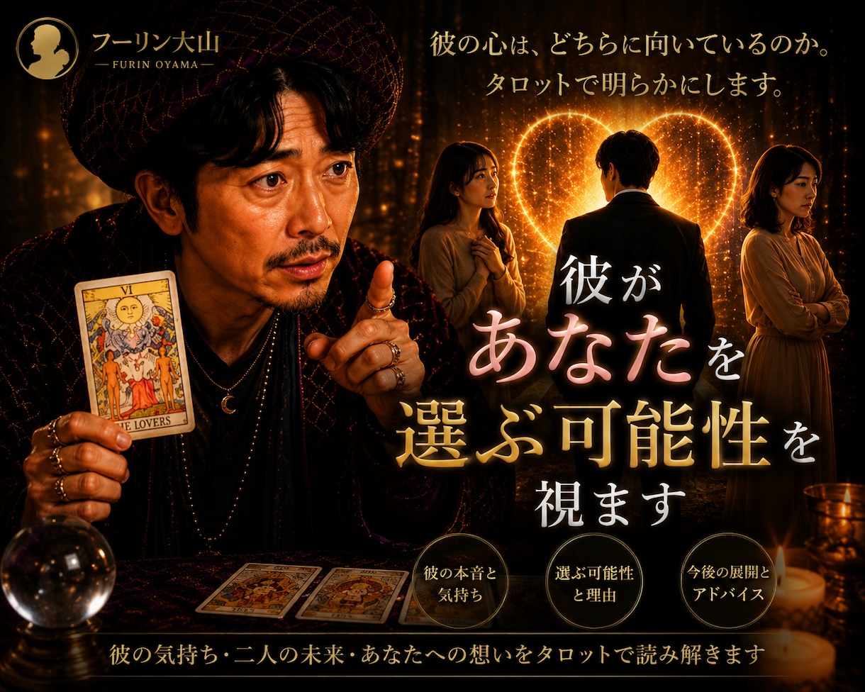 不倫】彼があなたを選ぶ可能性を視ます 待つべきか動くべきか分かります イメージ1