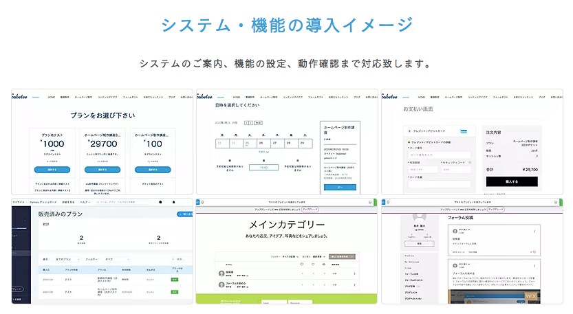 ネット予約や決済付のホームページ制作をお教えします オンライン予約、決済、ネット販売、会員制掲示板などです イメージ2