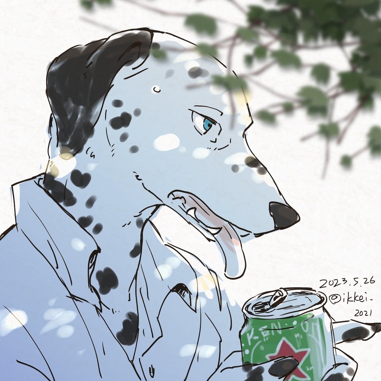 獣人only  かっこいいイラスト描きます 動物何でもOK◎アイコン、サムネ、一枚絵お任せ下さい。 イメージ3