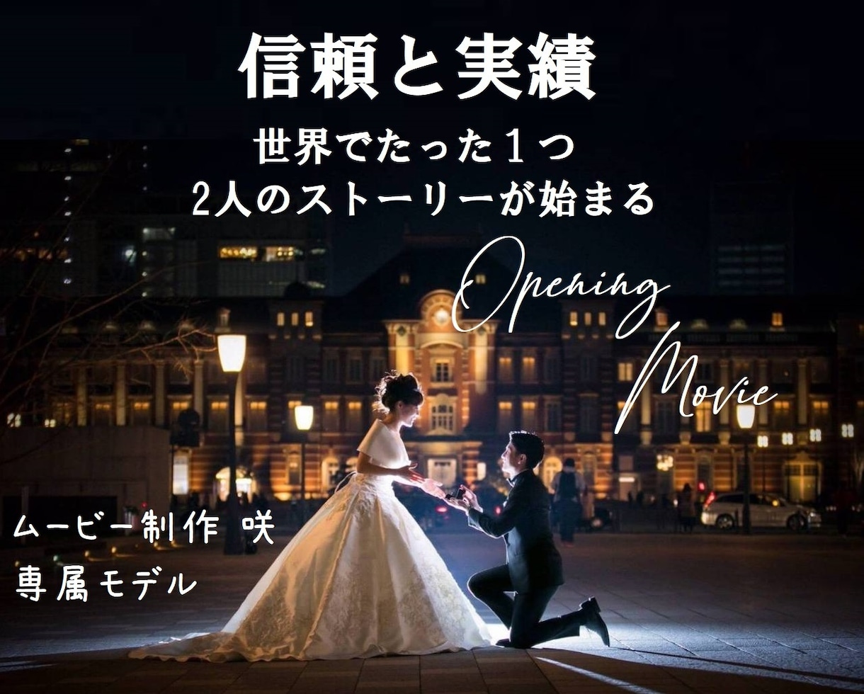 年間100組以上！信頼と実績！がございます 高クオリティのプロフィールムービー イメージ1