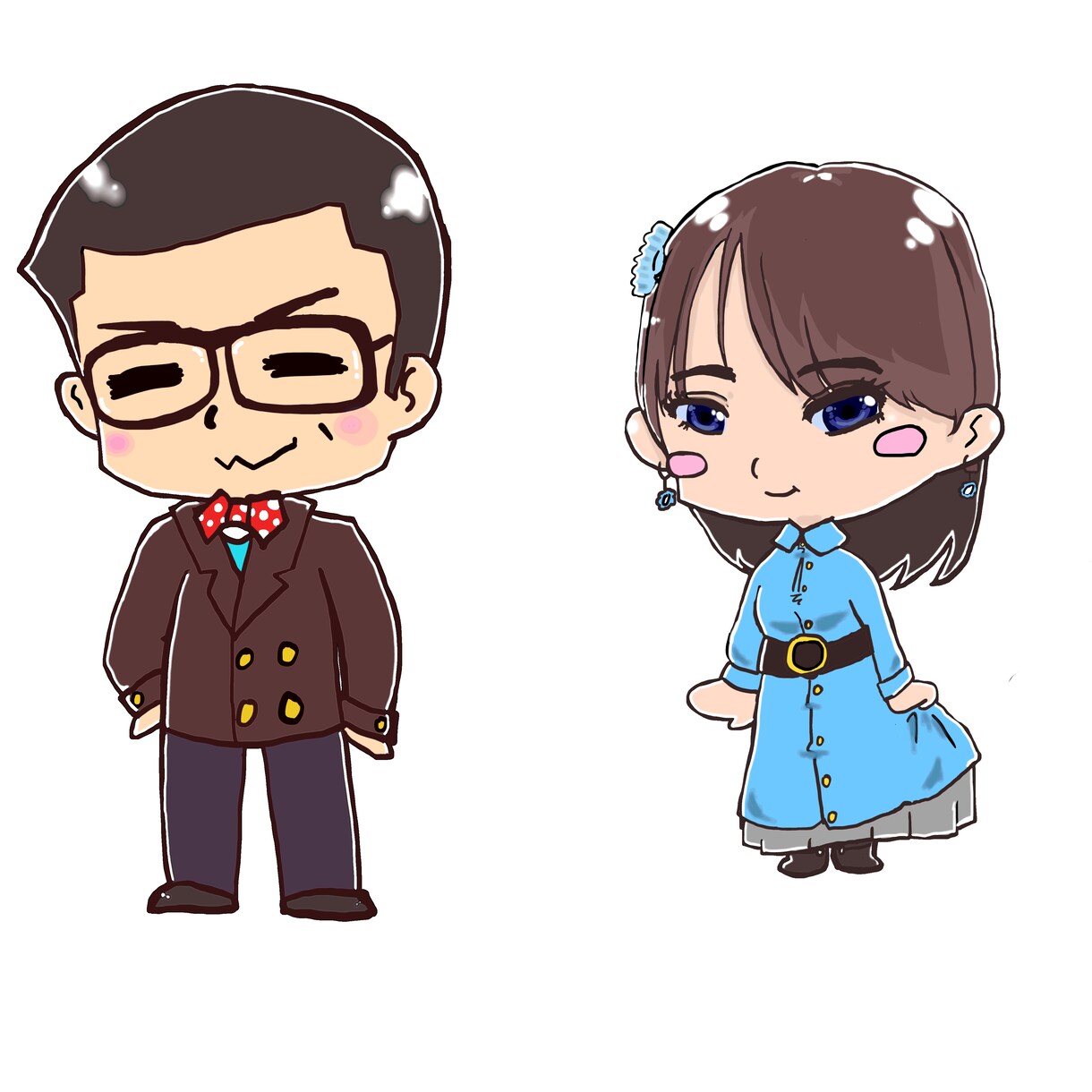SNSのアイコンやキャラクター制作など承ります 愛嬌のあるシンプルなキャラクターを描くのが得意です！ イメージ2