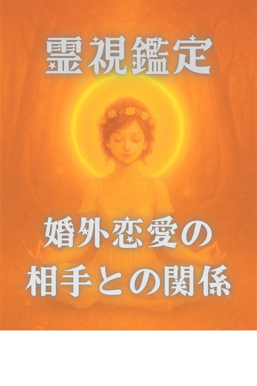 婚外恋愛。このまま関係を続けていいのか？を視ます 婚外恋愛の相手との関係、今後が知りたい方へ。 イメージ1