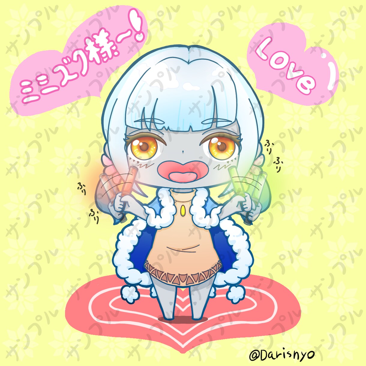 ゲーム・創作キャラのミニキャラを描きます ゲーム・創作キャラ対応！かわいいSDキャラを制作します♪ イメージ1
