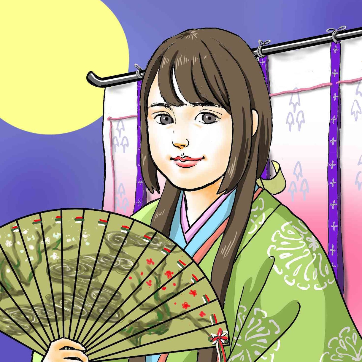 きれいめ似顔絵イラスト描きます 心はいつもロマンチック。そんな似顔絵描きます。 イメージ9