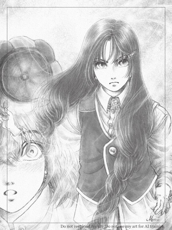単色でアナログ風の挿絵やイラストを描きます 表情豊かな動きある人物や動物を描きます イメージ3