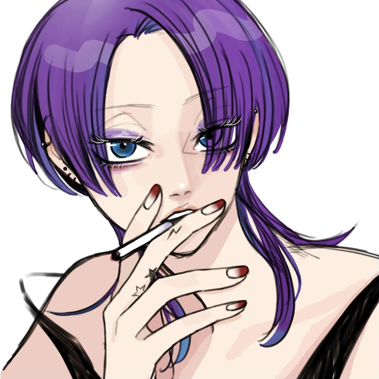 最短2日◎お好みに合わせたイラスト描きます SNS用アイコン、TRPG用立ち絵などなんでも描きます。 イメージ2