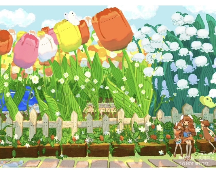 メルヘンで可愛いイラストを描きます テーマがあるイラストや、世界観を表現するイラストが得意です。 イメージ2