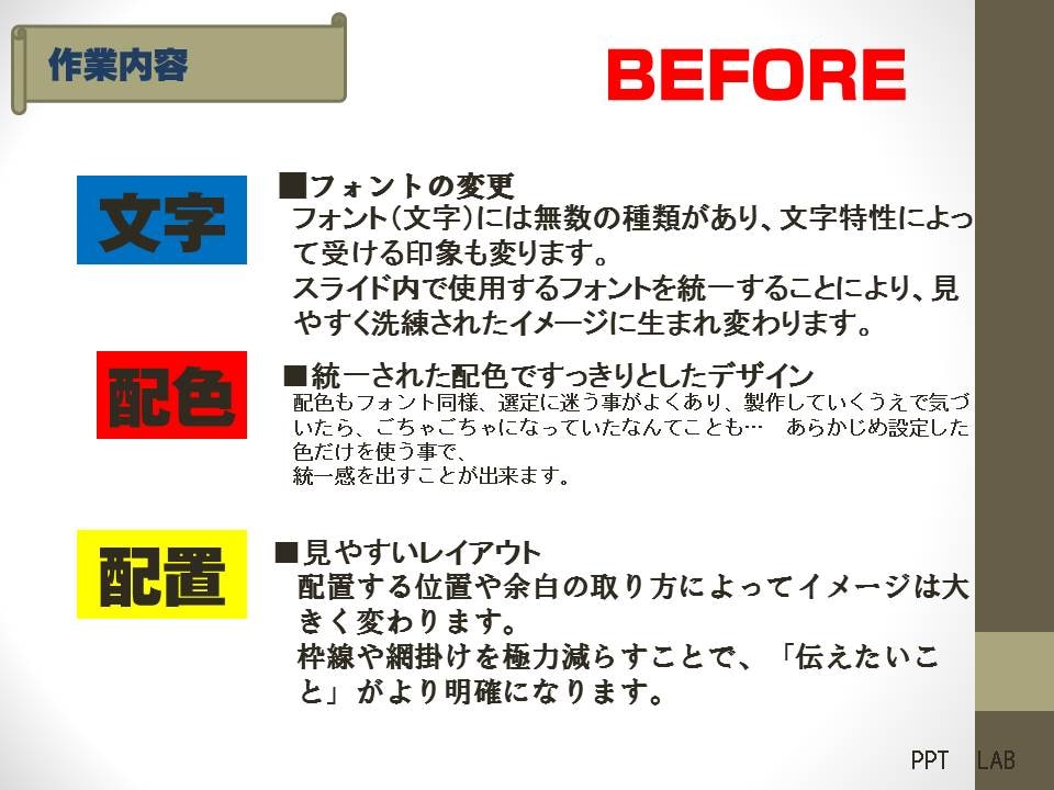 パワーポイント制作／ブラッシュアップ行います プレゼン／資料づくりの不安を一緒に解消しましょう！ イメージ2