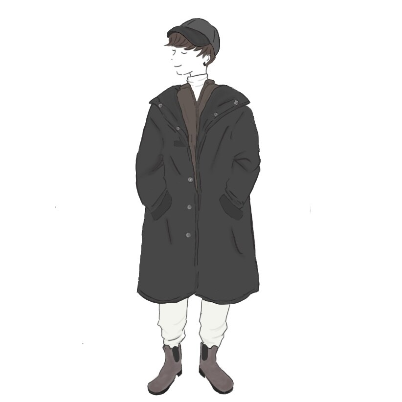 お洒落な似顔絵/アイコン描きます シンプルお洒落な自分をアイコンに！プレゼントにも◎ イメージ2