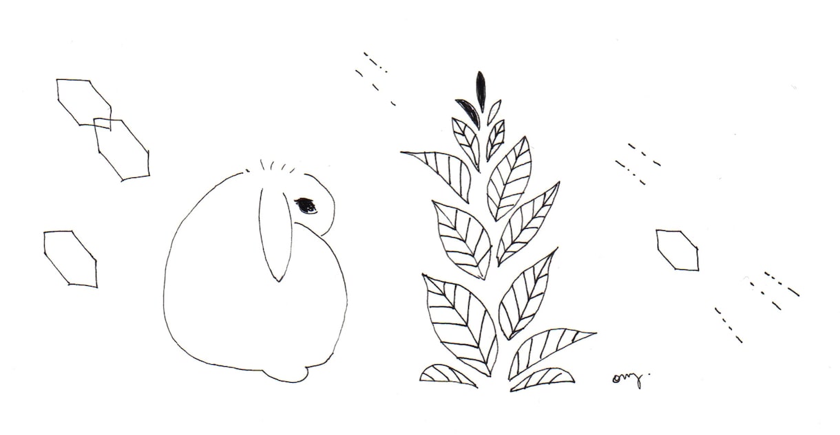 シンプルでかわいい線画を描きます 線画は、ご覧になる方に、静かにシンプルに「心」をお伝えします イメージ1