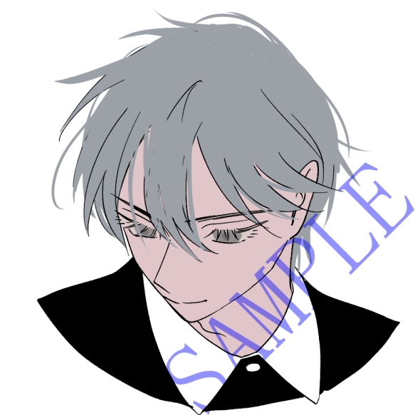 SNS用のアイコンお描きいたします 11月末まで限定価格/ベタ塗/まつ毛しっかり/描きこみ少な目 イメージ3
