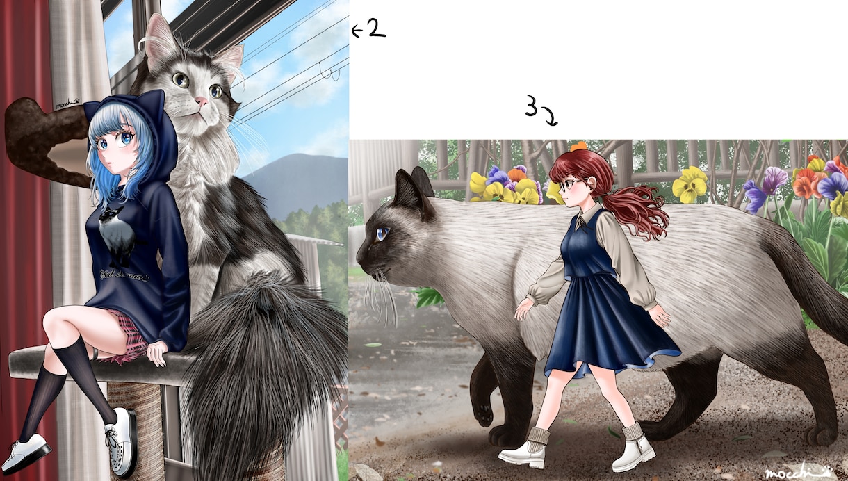 人物キャラクターの制作いたします Vtuberさんのイラストやオリジナルキャラの制作 イメージ6