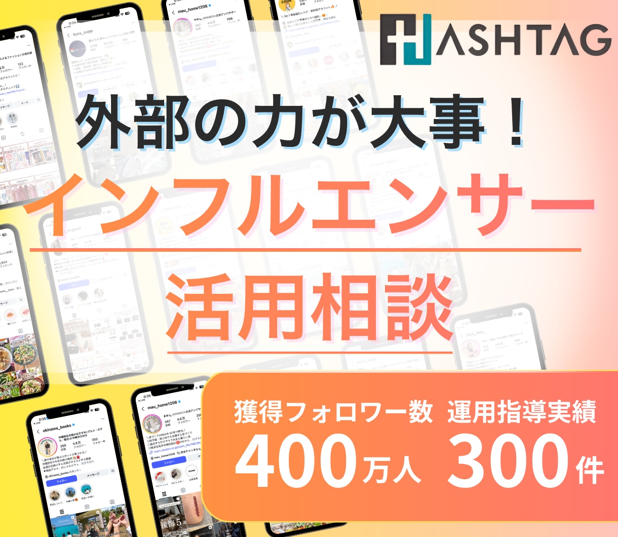 インフルエンサー活用PRをコンサル＆代行します 商品に合うインフルエンサー選定から導線設計まで対応 イメージ1