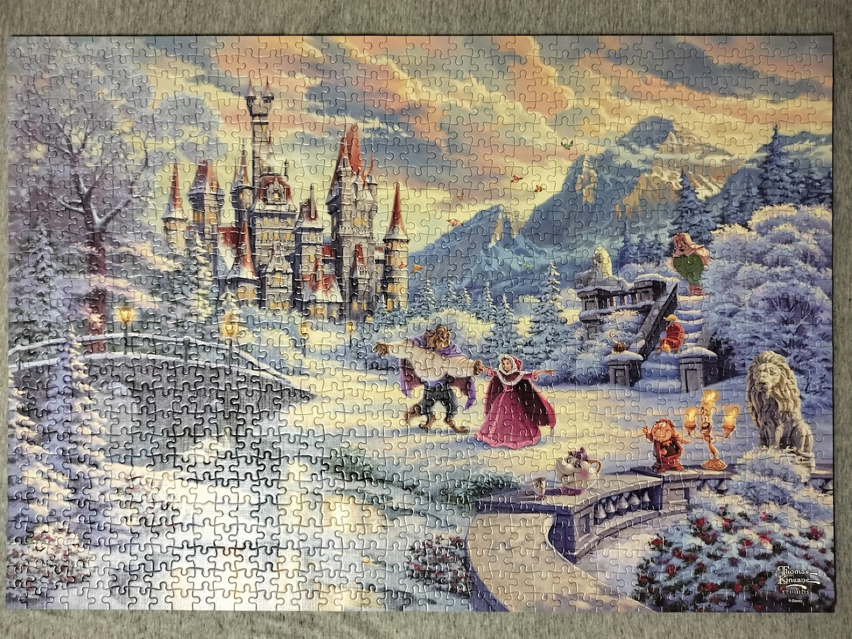 ジグソーパズルの組み立て代行いたします お気に入りのイラストや絵画をお部屋に飾りませんか♪ イメージ7
