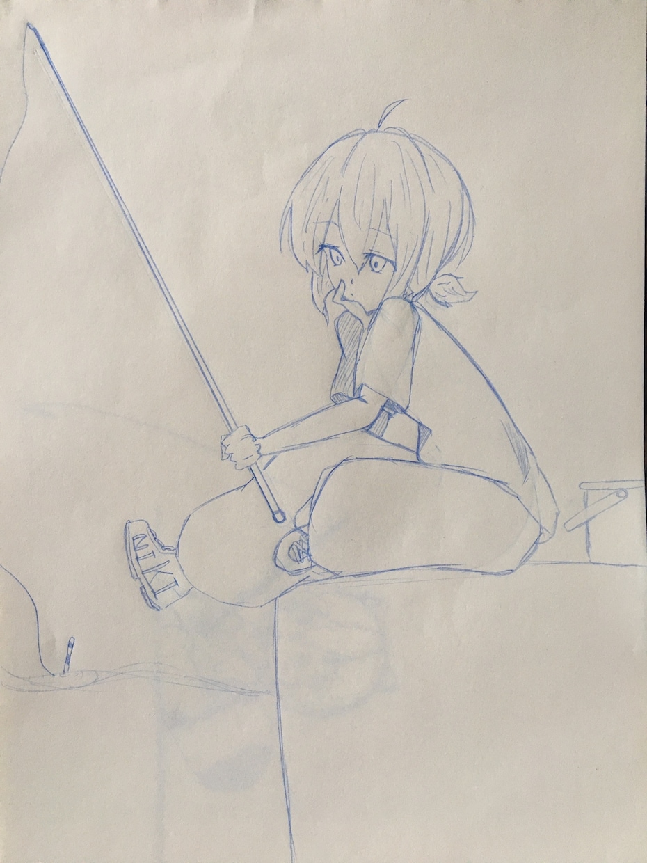 アナログでのキャラデザイン等します 新キャラのラフ等をアナログで描きます イメージ1