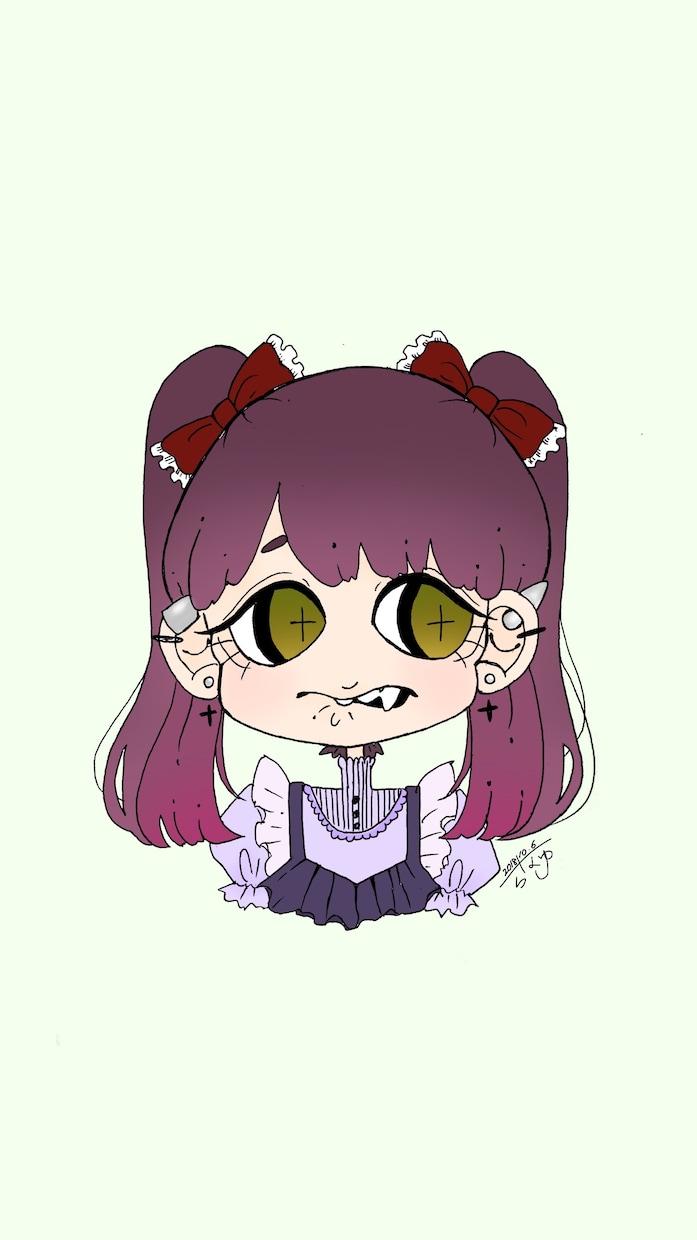 グロかわポップなイラストを描きます ちょっとしたイメージやお題からでも作成可能！ イメージ6