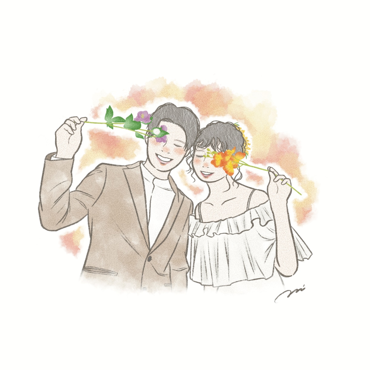 あたたかみあるアイコンお描きします SNSやブログのアイコン、挿絵にも♪ イメージ6