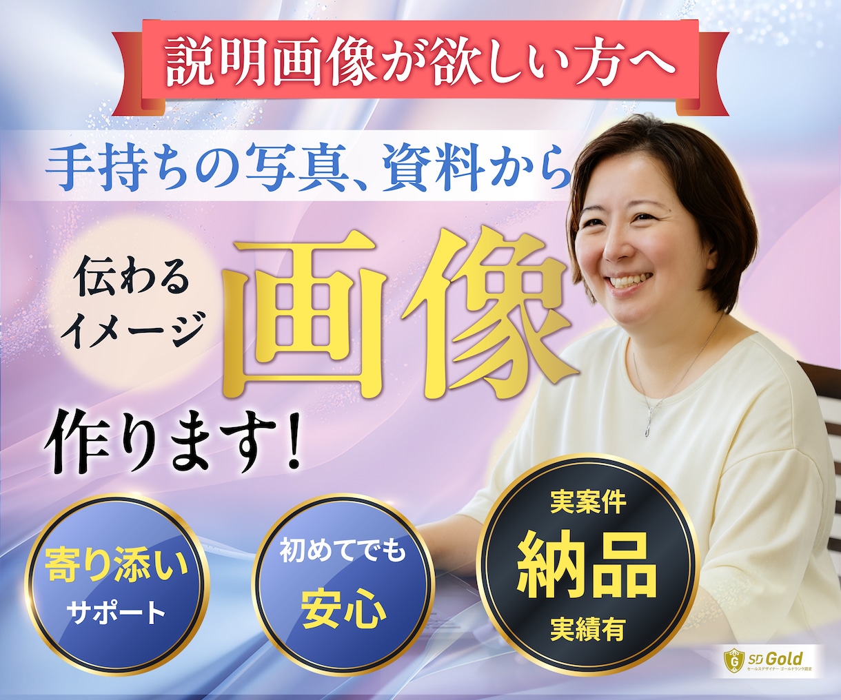 売上に貢献！伝わる商品画像・説明画像を制作します 先着３名特別価格１枚3,500円で満足いく画像に仕上げます！ イメージ1