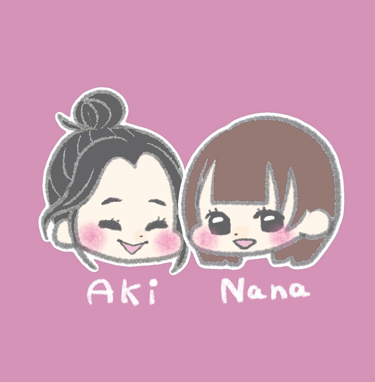 ゆるっと特徴をつかんだ似顔絵を描きます ほっぺたがぷくっとかわいい似顔絵でSNSアイコンに彩りを♪ イメージ5
