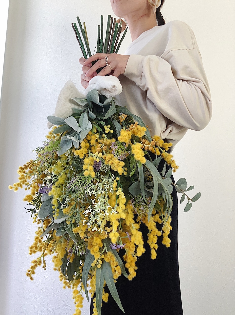 店舗・モデルルーム用のフラワーディスプレイ承ります アーティフィシャル・ドライ・プリザーブドフラワーを使います イメージ1