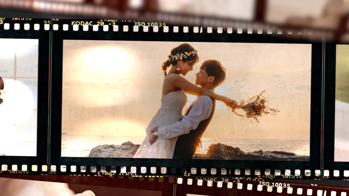感動映画のような結婚式オープニングムービー作ります あっと驚く映像で披露宴を盛り上げます！ イメージ8