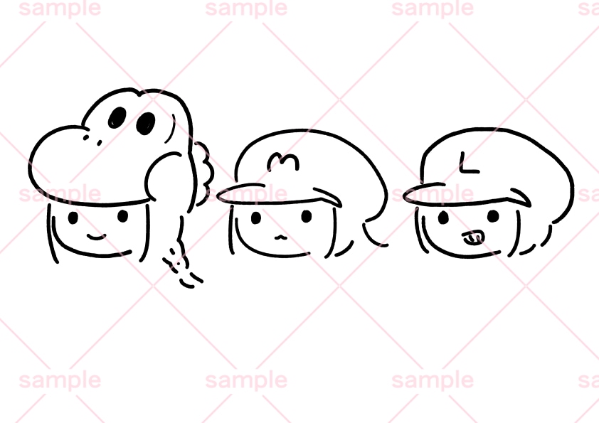 可愛いゆるゆるキャッチーなイラストお描きします アイコンやグッズ向けの超絶ゆるかわイラスト♡ イメージ2