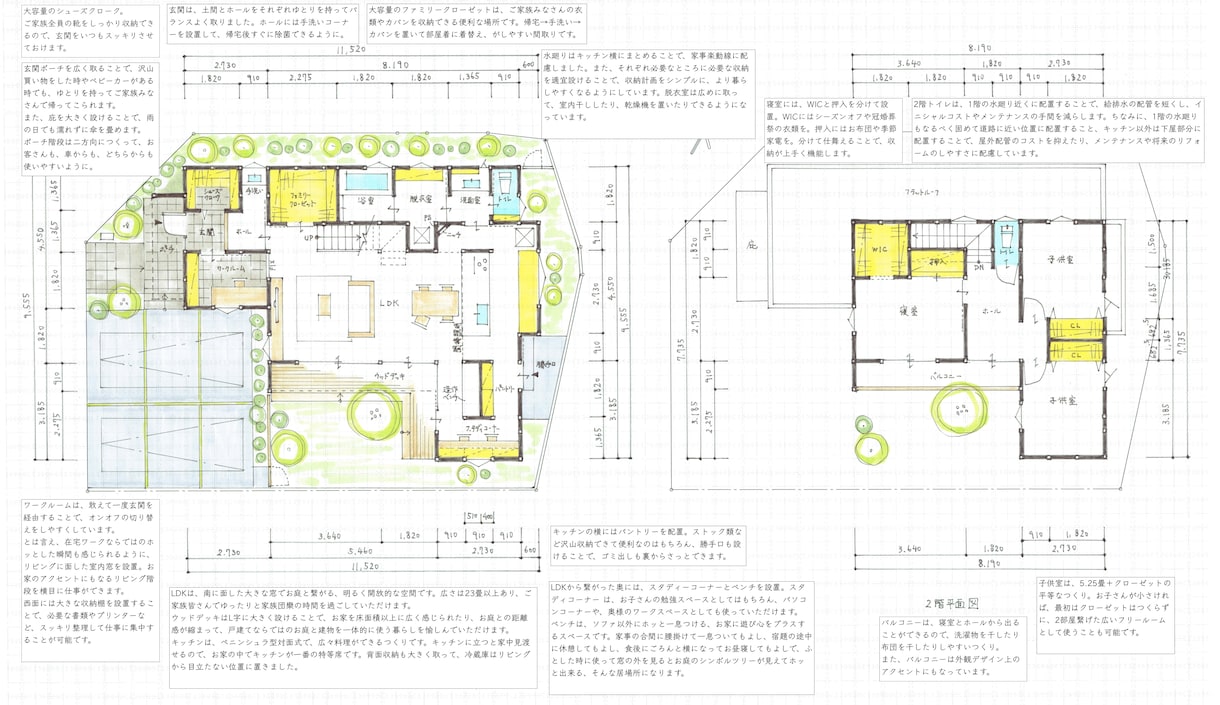 一級建築士が手描きで間取りをご提案いたします 住宅設計の経験豊富な一級建築士が、暮らす視点でプランニング！ イメージ3