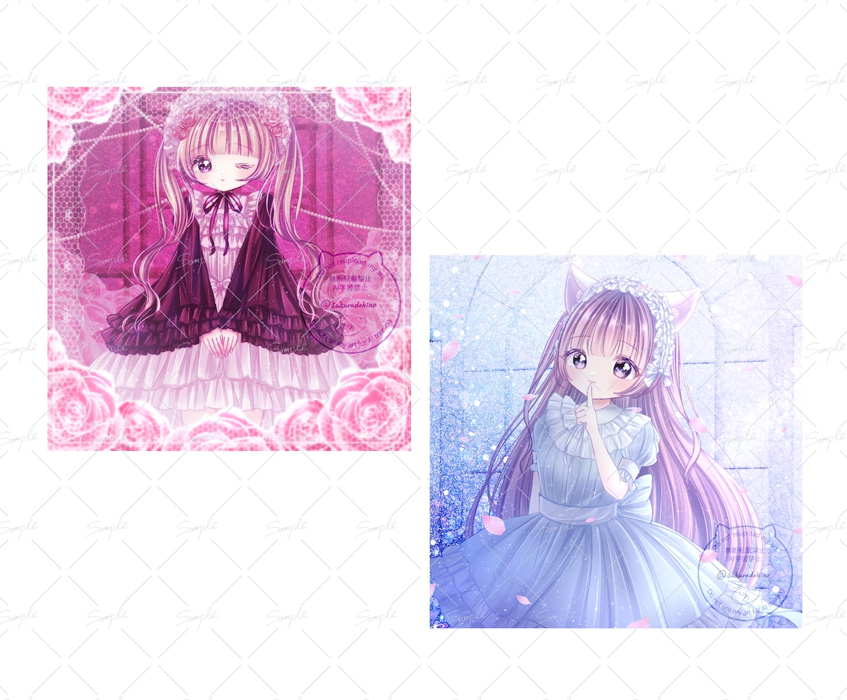キラキラかわいいイラスト✧お描きします アイドルさんのフラスタ・グッズ・メッセージカード等にも◎ イメージ4