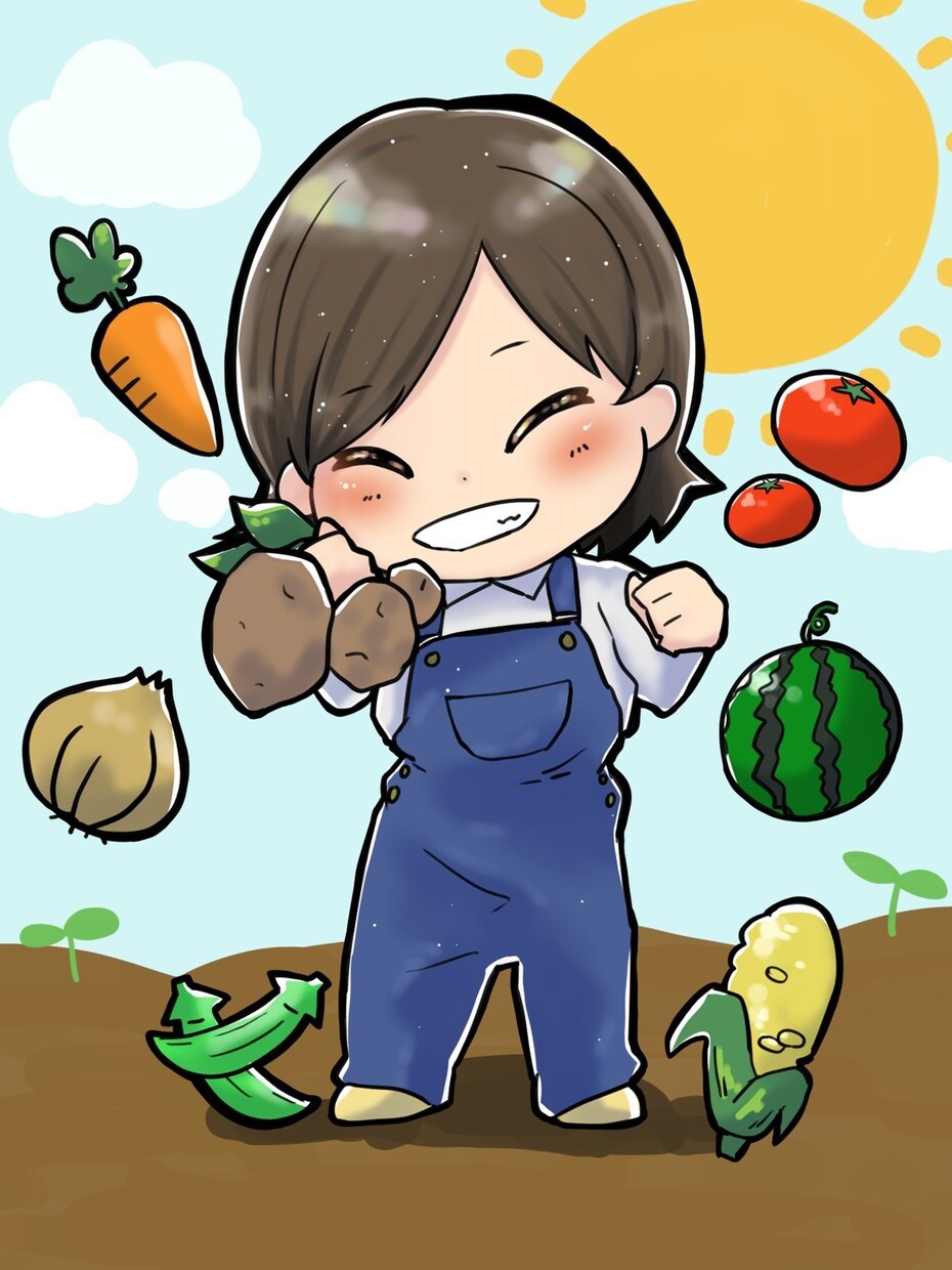 SNSに使える似顔絵やオリキャラ描きます ポップで明るいイメージのミニキャラ得意です イメージ1