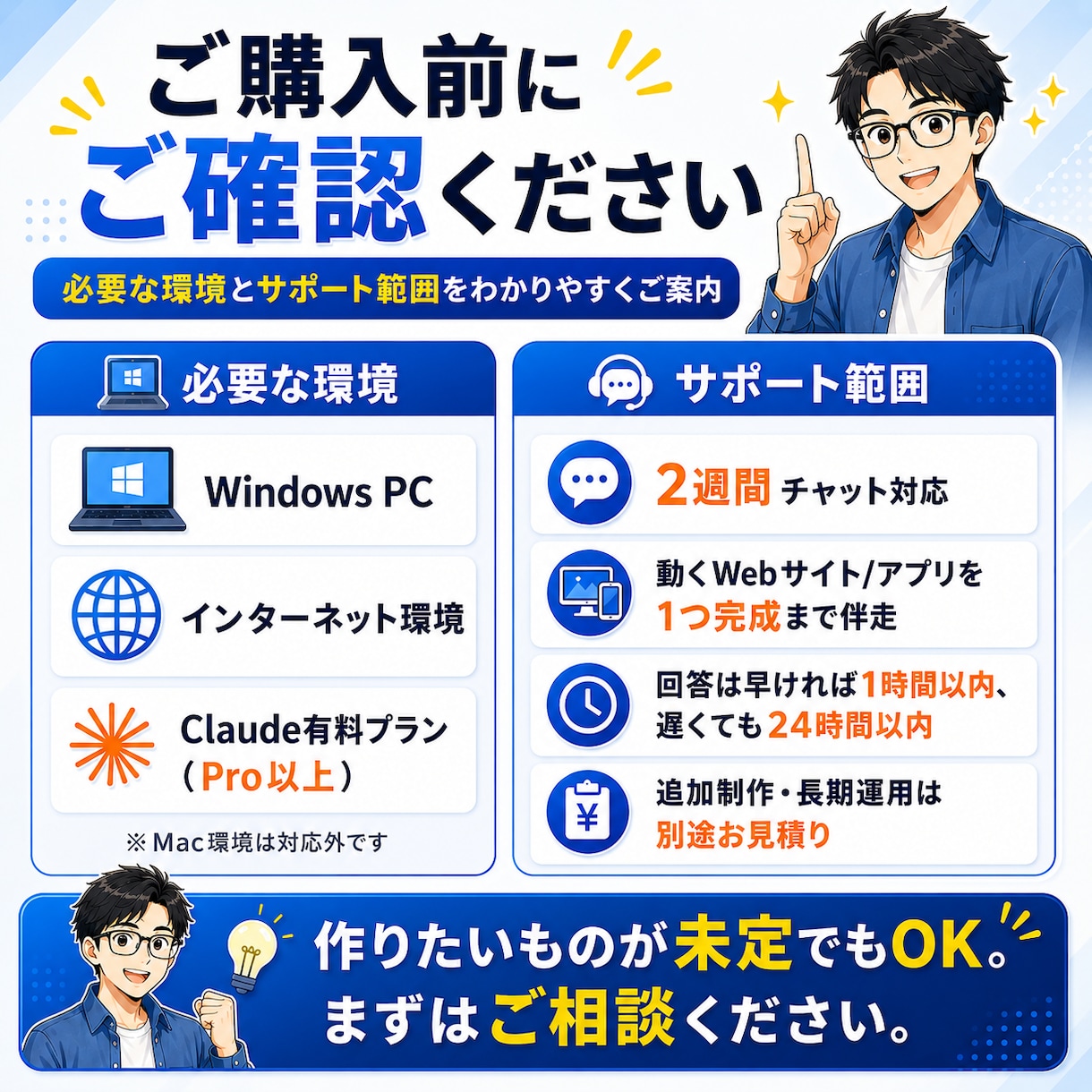 AI副業の第一歩、自分でアプリを作れるようにします 完全未経験から"作れる自分"へ。2週間伴走します。 イメージ4