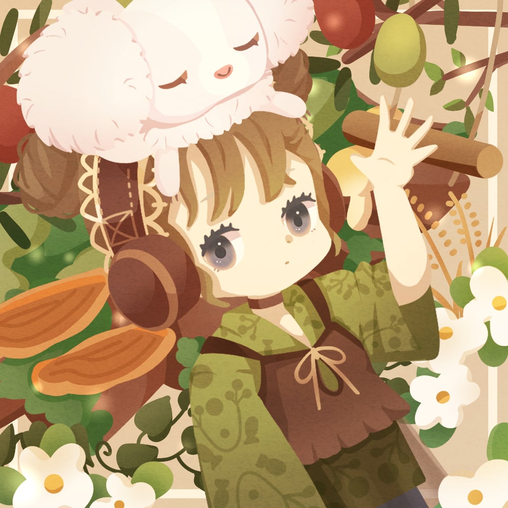 絵本のようなかわいいタッチで絵を詰め込みます ちょっとしたプレゼントやSNSピン留め用などにおススメです イメージ2