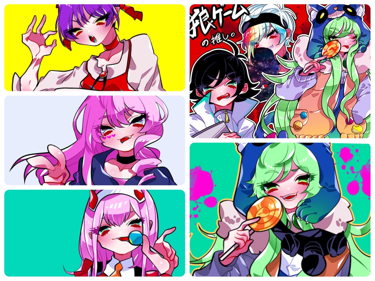 イラストオーダー受けつけます 用途に合わせた絵を描きます。お困りのある方にオススメです。 イメージ3