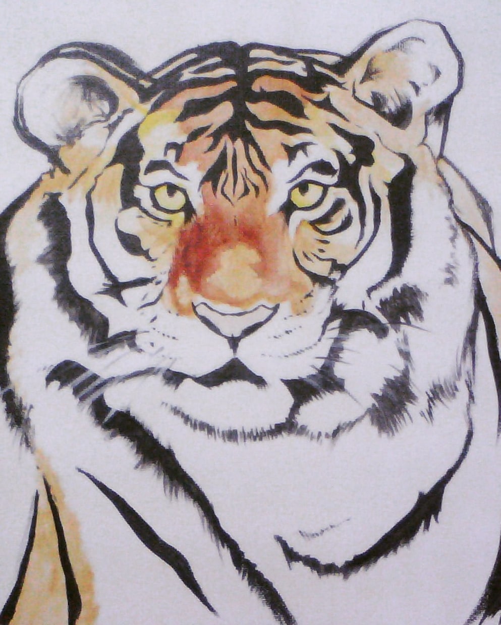 動物の写真でキャンバスなどに描きます。 イメージ1
