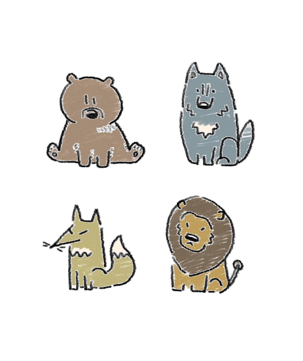 あなたのペットの似顔絵を描きます あなたの大切なペットを、イラストにしませんか？ イメージ2