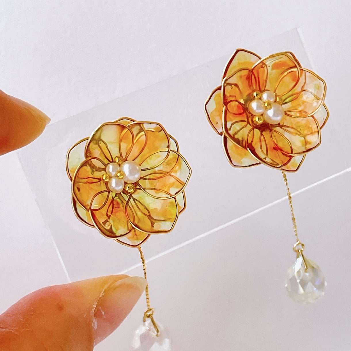 推しのカラーでフラワーアクセサリーをお作りします 【推し活】を更に楽しく♡推しとお揃いを身につけてみませんか？ イメージ7