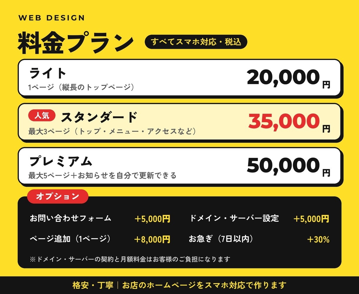 スマホ/PCともに見やすいホームページ作ります 修正回数に限りなし！見やすいホームページを作ります イメージ3