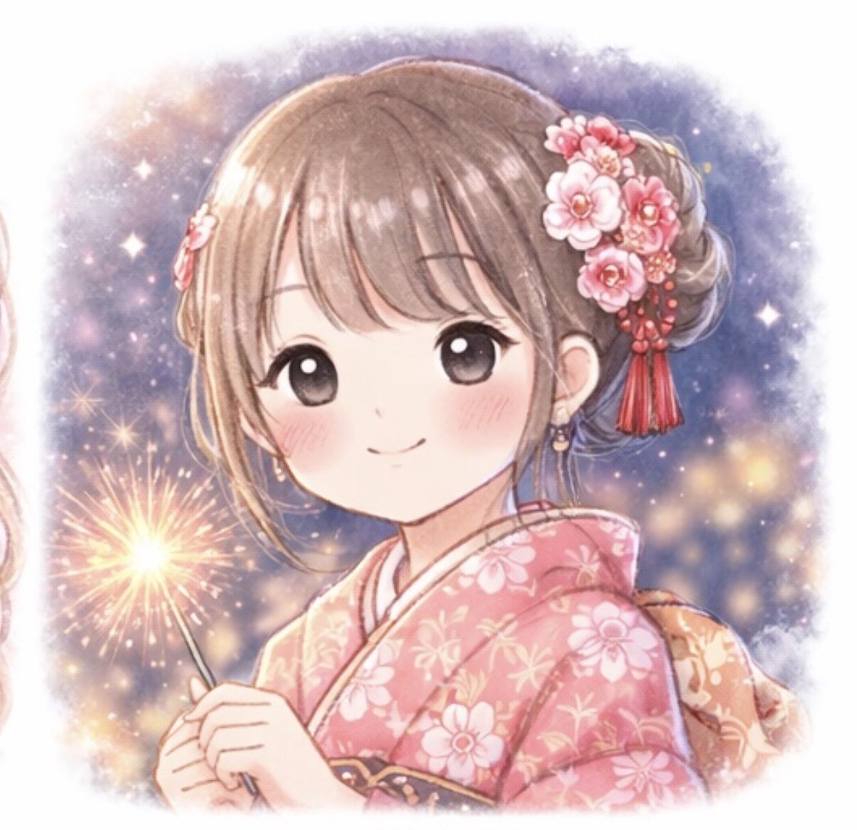 パステル風♡オーダーメイドSNSアイコン制作します 初めてでも安心◎やさしく丁寧にお作りします イメージ3
