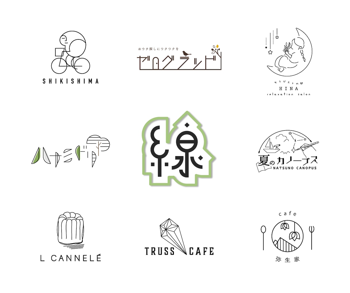モダン　上品　シンプル　おしゃれ　2案ご提案します 伝わるロゴ。大切に、丁寧に、ご納得いくまでご対応いたします イメージ4