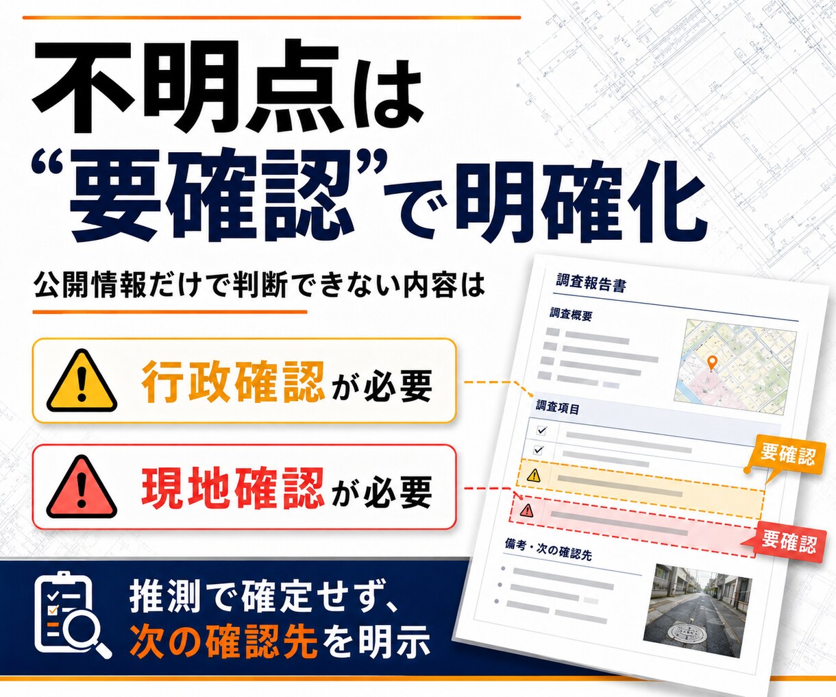 建築前の敷地調査報告書を作成します 用途地域・道路・ハザードなど土地の建築情報をまとめて敷地調査 イメージ5
