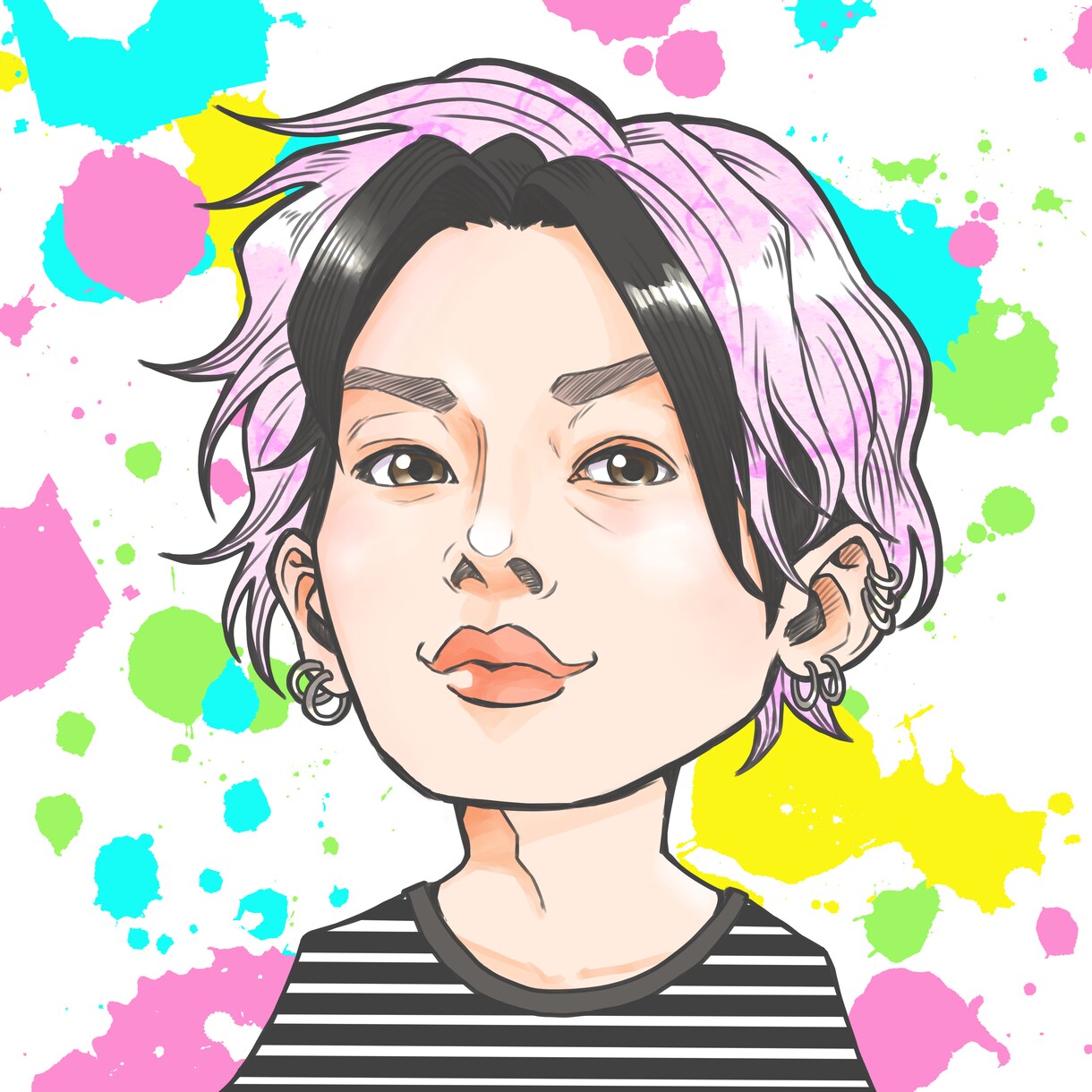 色んな似顔絵描きます データで納品だから色んなことにご使用できます！ イメージ4