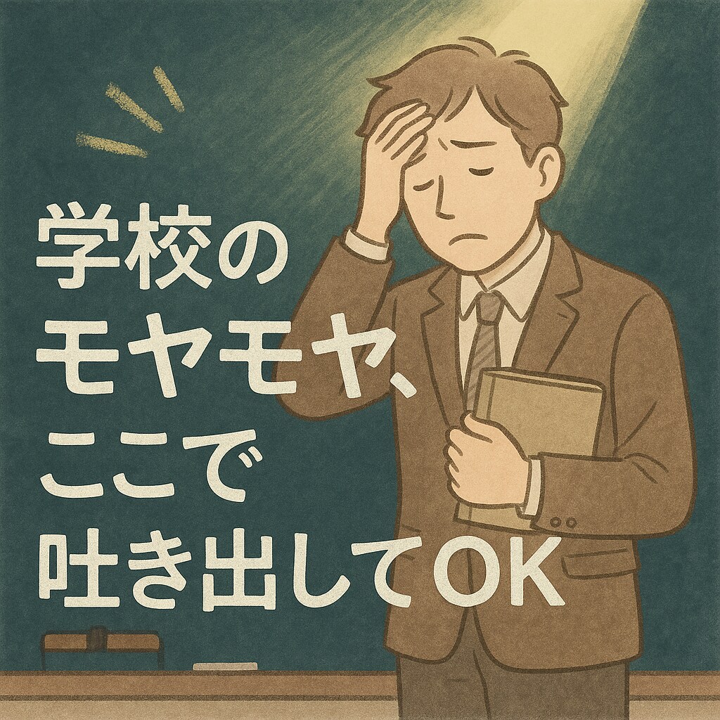 教員限定♡「もう限界かも」愚痴も不安も全部聞きます 話すだけでもラクになる！どんな悩みも否定せずに受け止めます◎ イメージ1