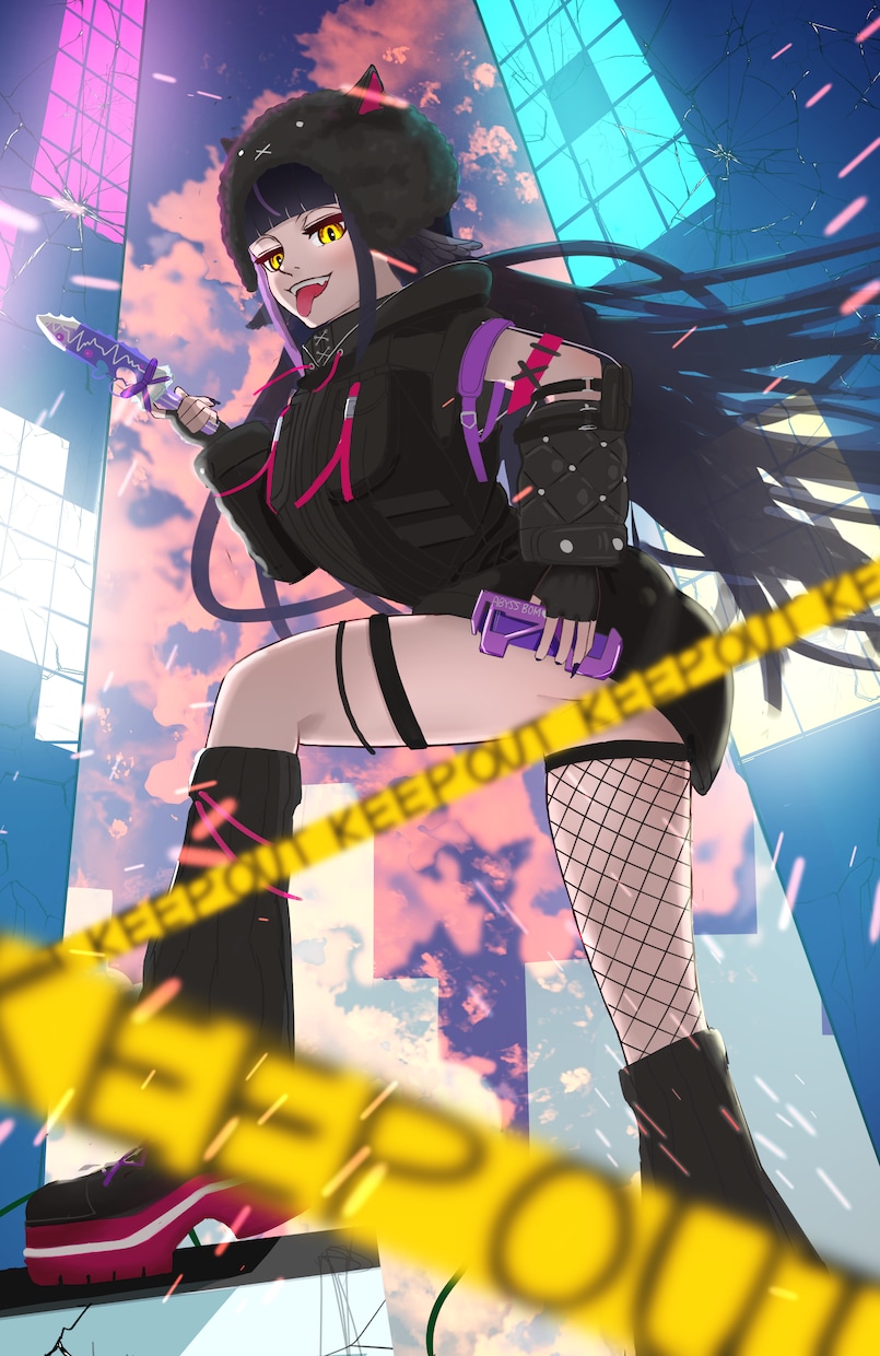 思わず目を引くかっこいい美麗なイラストを描きます Xで依頼経験あり。企業Vtuberのサムネ作成経験あり。 イメージ9