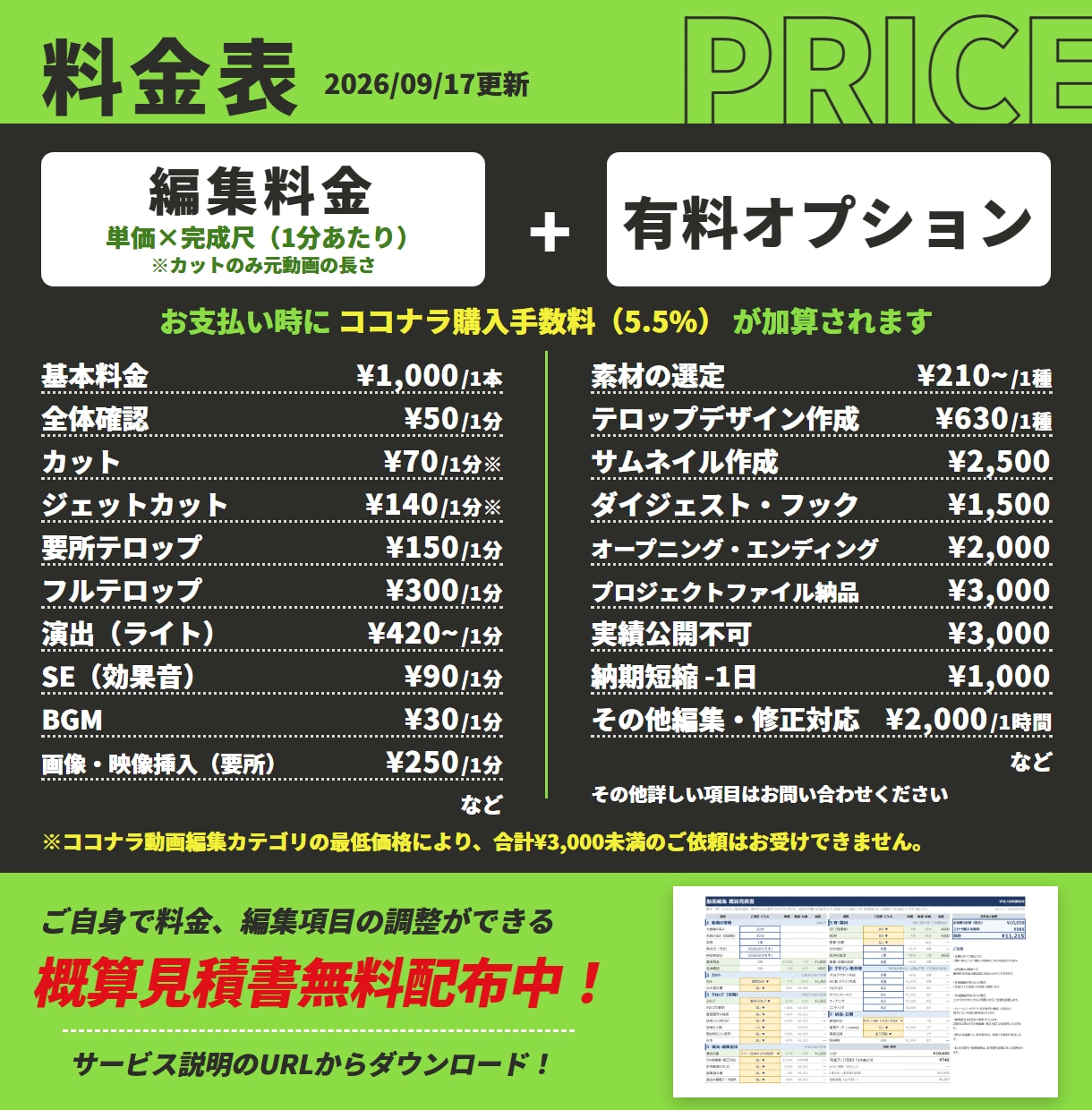 制作1,000本超のプロが動画編集します 登録者100万人超YouTuber担当｜料金を事前に試算OK イメージ4