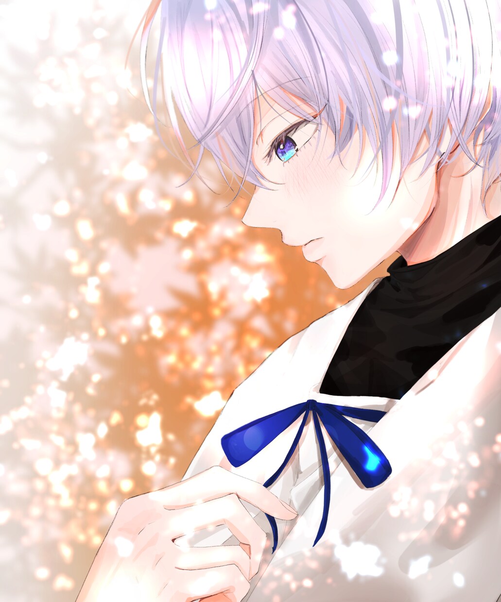 キラキラした人物のイラストを作成します 特に少年のイラストが得意です。女性もSNSにて実績有ります。 イメージ8