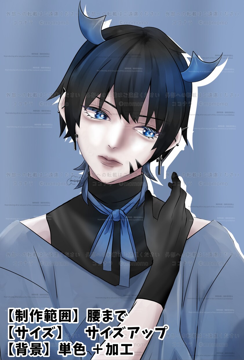艶っぽいリアル風イラストやアイコン、一枚絵描きます X(Twitter)・インスタ・YouTube・ブログなど イメージ7
