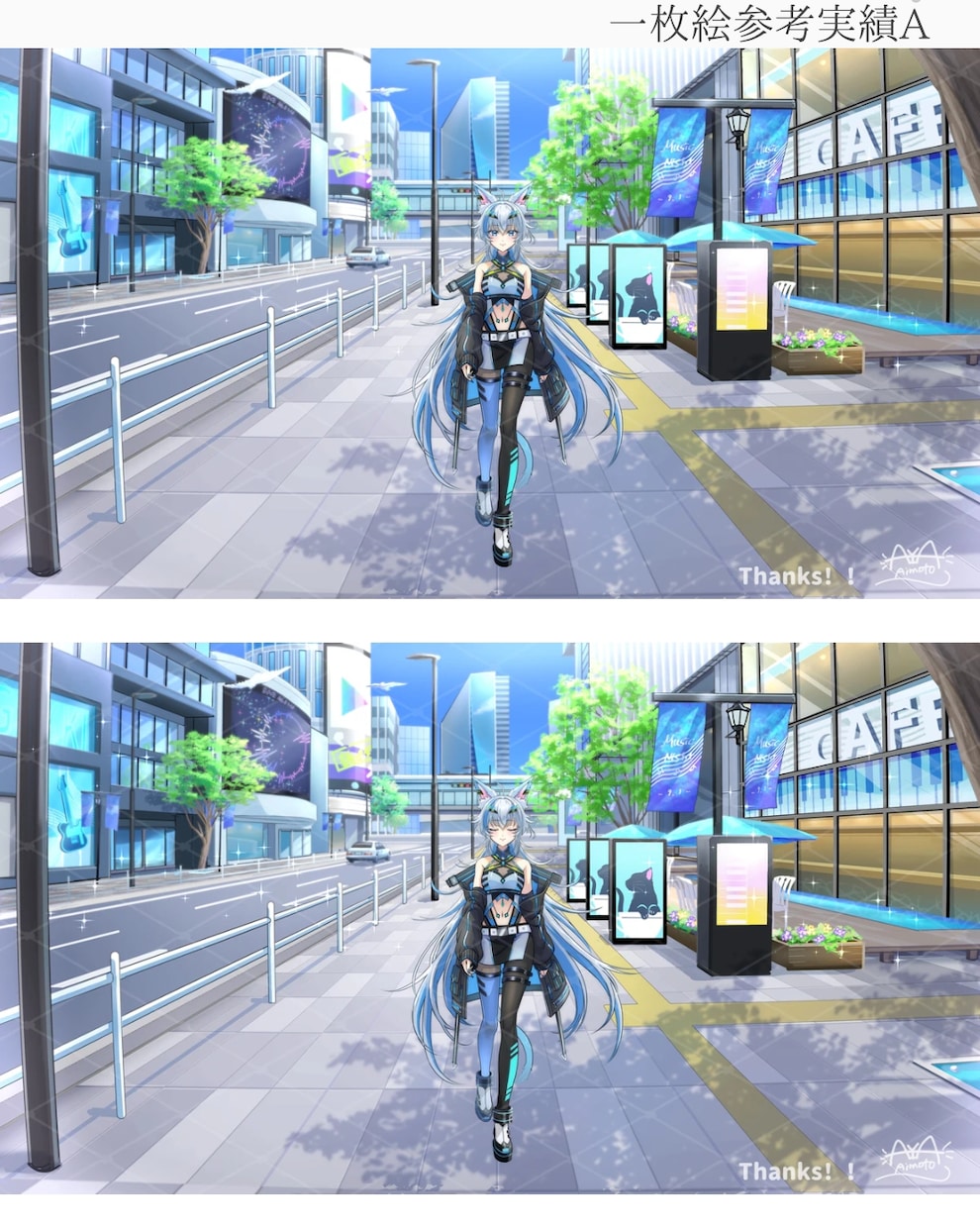 歌ってみた・オリジナルMVなどの一枚絵描きます ｲﾝﾎﾞｲｽ登録済。お任せイラストも可能！ イメージ3